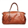 2011 Timeless elegant brown 100% genuine cow leather handbag 901-2