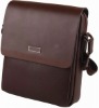 2011 Trendy Grenuine Leather Coffee Messenger Bag Male