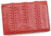 2011 Vintage short style red wallet