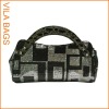 2011 Women Black quilted tote handbag