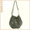 2011 Women grey drawstring handbags