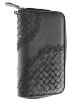 2011 Woven black wallets ladies purses