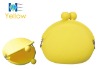 2011 Yellow Silicone Coin Purse