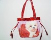 2011 animal design fashion cotton canvas tote bag