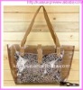 2011 beauty PVC plastic handbags patterns for lady(fashions designers)