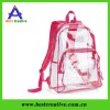 2011 best sale pvc transparent backpack for promotion