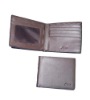 2011 bi-fold wallet(faux leather wallet, men's wallet)