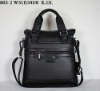 2011 black leather men messenger bags business