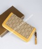 2011 brand cavas wallet,Zip closure wallet