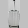 2011 brand-new Polycarbonate trolley luggage series,20'',Cubic - Ultra Lightweight Spinner,4 China-Made 360 Swivel Wheels