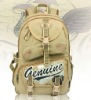 2011 brand popular printed retro canvas backpack