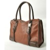 2011 brown designer handbags women genuine leather bag