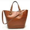 2011 brown lady bag fashion genuine leather bag