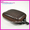 2011 crocodile pu digital dslr camera bag