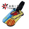 2011 customized PVC Luggage Tags for hotsale