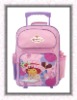 2011 cute qualitied fashion kids trolley school bag