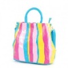2011 excellent colorful PU ladies' handbag