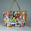 2011 fashion PU tote bag