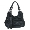 2011  fashion black shoulder bags