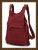 2011 fashion canvas school backpack with high quality