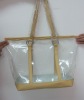 2011 fashion  clear TPU beach tote bag for travelling