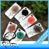 2011 fashion design 3D vision flower hard housing for iPhone 4/4S