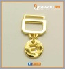 2011 fashion gold metal key chain pendant