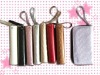 2011 fashion grid wristlet  zipper purse card holder