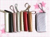 2011 fashion grid wristlet  zipper purse card holder