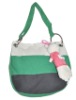 2011 fashion lady designer canvas handbag