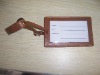 2011 fashion leather luggage tag