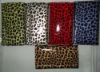 2011 fashion leopard tri-fold hot sales lady wallet purse