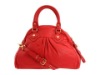 2011 fashion long strap leather shoulder tote bag