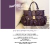 2011 fashion pu handbag with small MOQ purple color