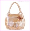 2011 fashion pu handle evening bag for women