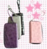 2011 fashion purple pu lady wristlet wallet purse