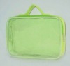 2011 fashion pvc cosmetic bag with handle