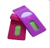 2011 fashion silicone card case with Shenzhen direct factory