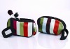 2011 fashion stripe cosmetic bag