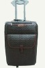 2011 fashionable PU trolley case best selling suitcase