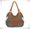 2011 fashionable big flower handbags