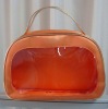 2011 fashional orange lady's cosmetic bag