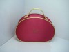 2011 fashional red shiny leather cosmetic bag