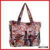 2011  floral ladies cotton tote bags wholesale and comstimize
