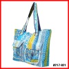 2011 floral ladies cotton tote promotional bag for women