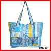 2011 floral ladies cotton tote promotional bag for women