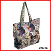 2011 floral ladies cotton tote promotional bag for women