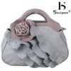 2011 flower design fashion genuine leather bag 3344