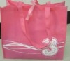 2011 flower non woven shopping bag