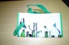 2011 green non woven shopping bag